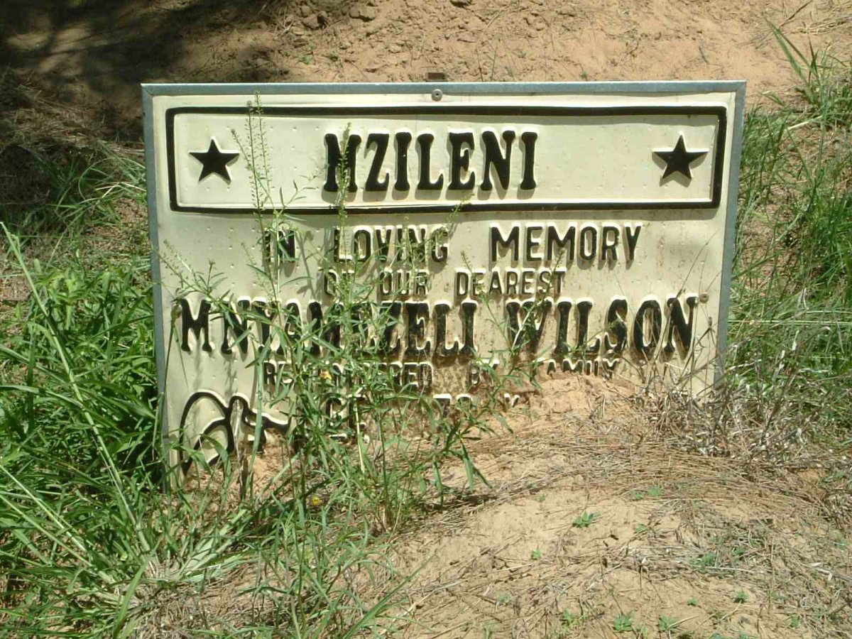 MZILENI Mnyamezeli Wilson