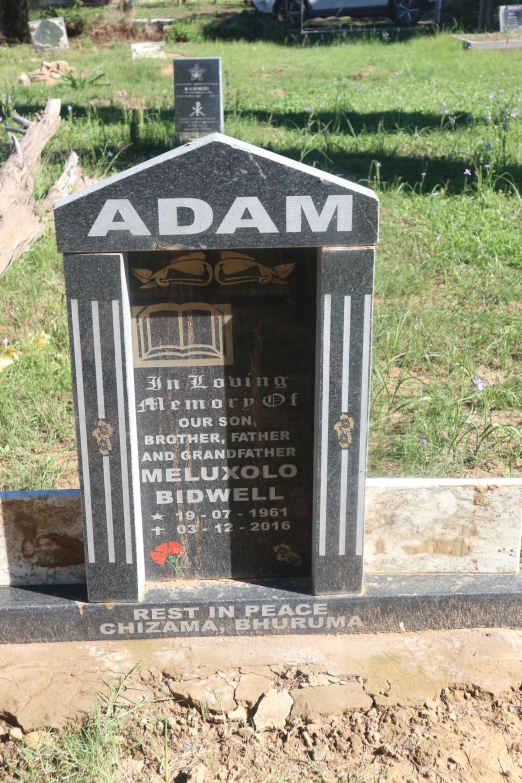 ADAM Meluxolo Bidwell 1961-2016