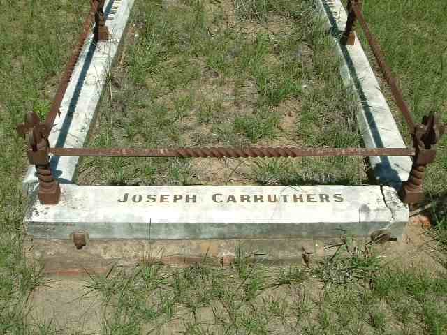 CARRUTHERS Joseph 1905-1905