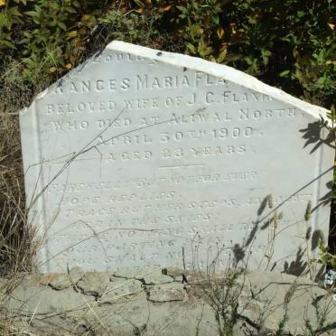 Eastern Cape, ALIWAL NORTH district, Kraairivier, old concentration camp cemetery