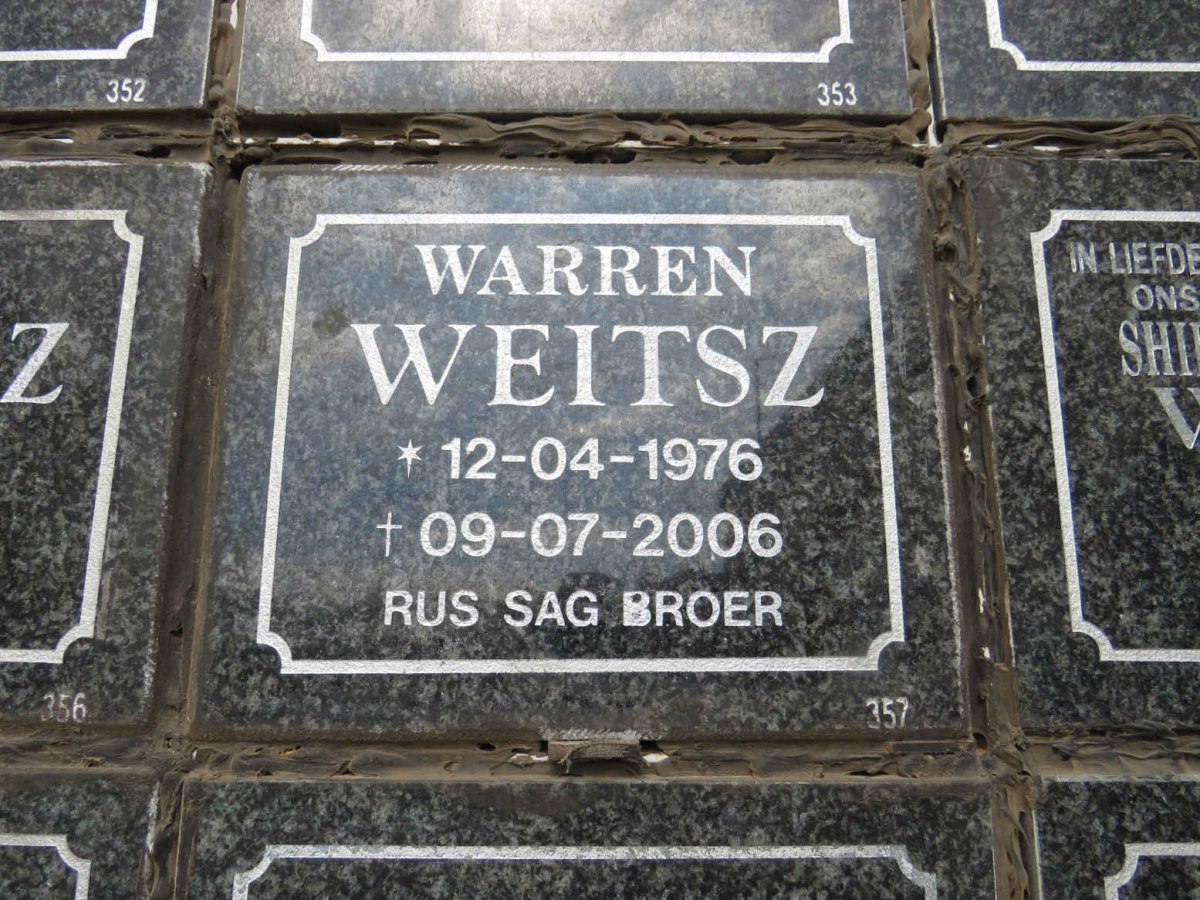 WEITSZ Warren 1976-2006
