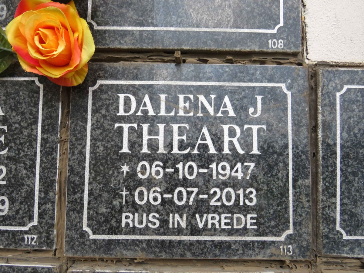 THEART Dalena J. 1947-2013
