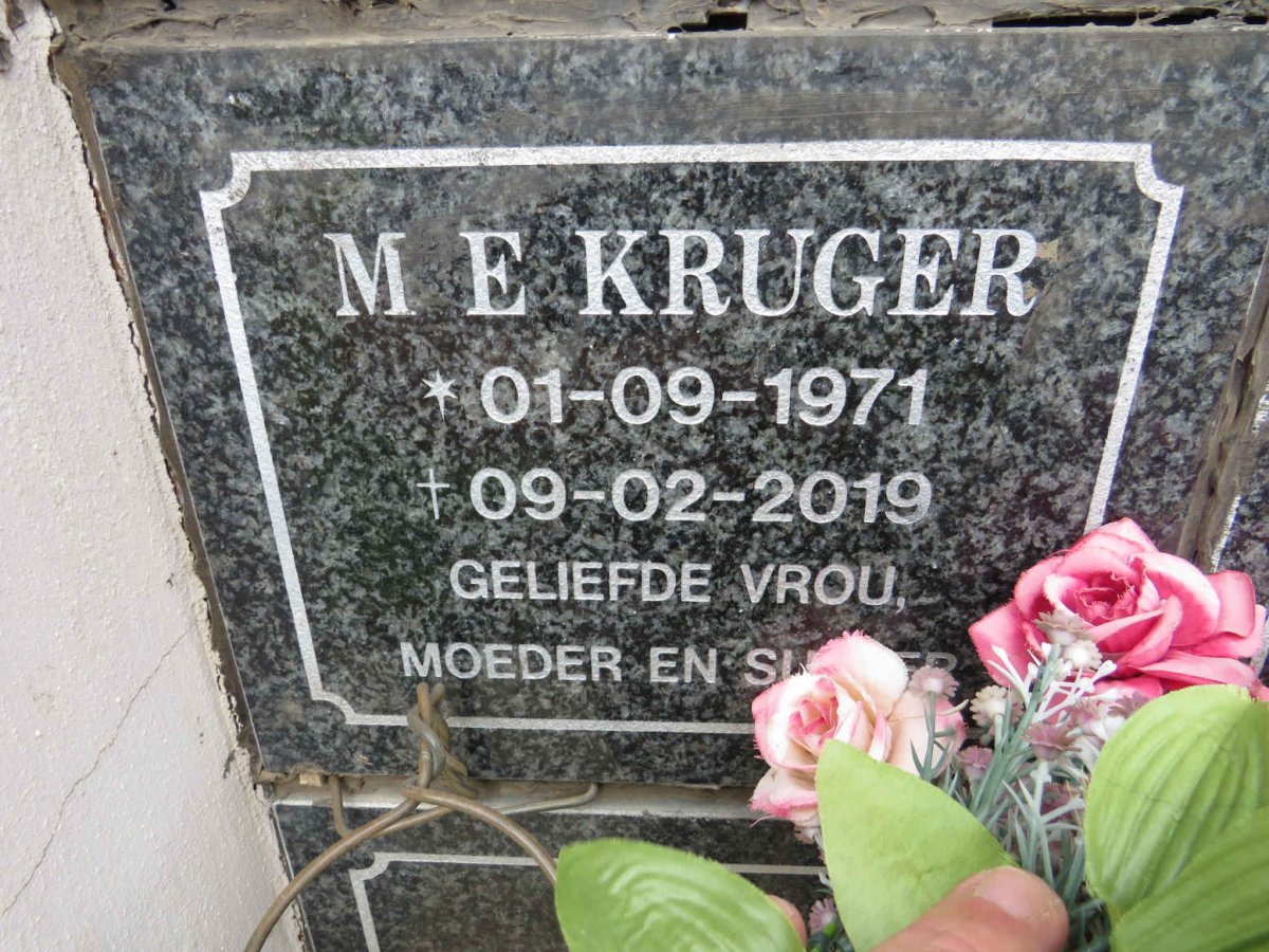 KRUGER M.E. 1971-2019