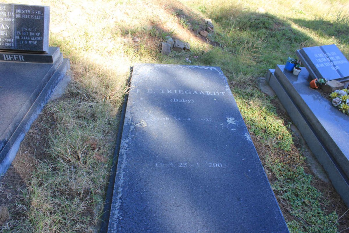 TRIEGAARDT J. E. 1927-2004