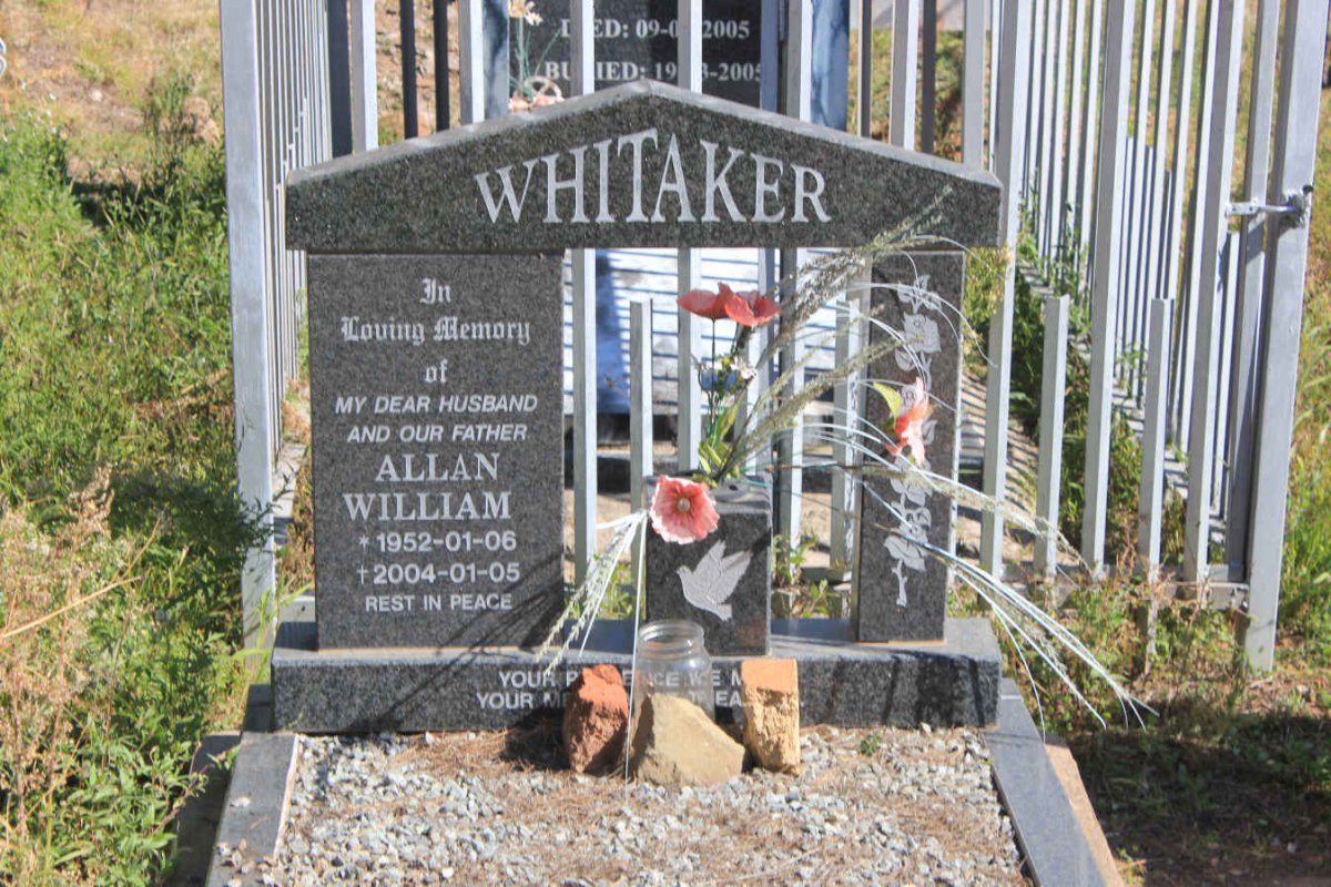 WHITAKER Allan William 1952-2004