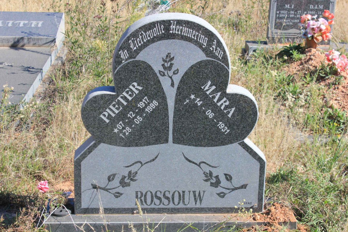 ROSSOUW Pieter 1917-1998 &amp; Mara 1931-