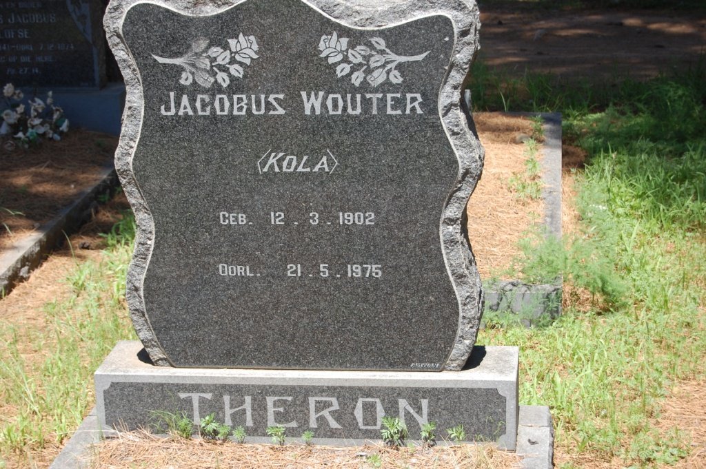 THERON Jacobus Wouter 1902-1975