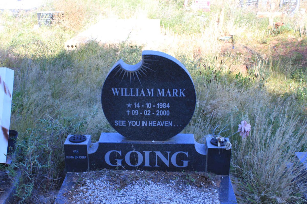 GOING William Mark 1984-2000