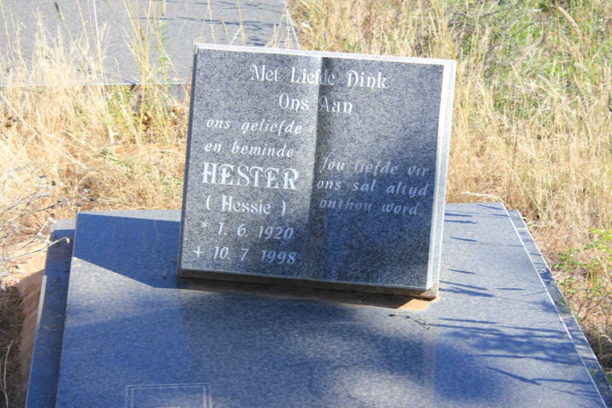 BARNARD Hester 1920-1998