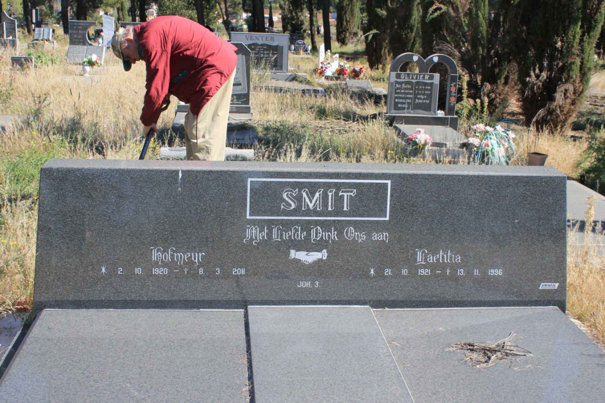 SMIT Hofmeyr 1920-2011 &amp; Laetitia 1921-1996