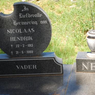 NEL Nicolaas Hendrik 1913-1989