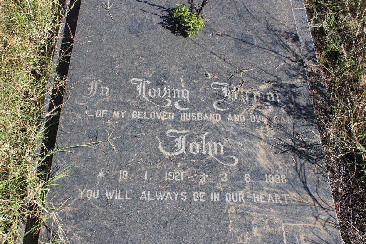 RAUBENHEIMER John 1921-1998