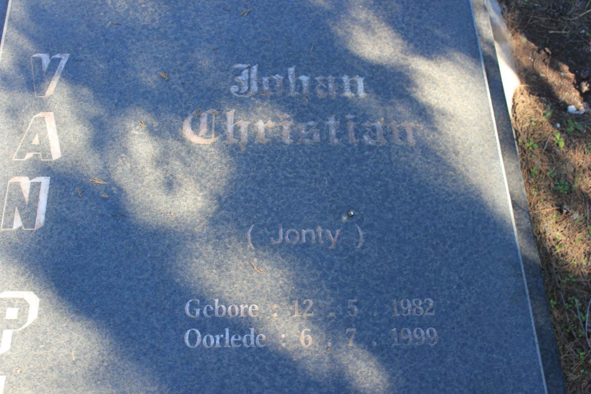 PLETSEN Johan Christian, van 1982-1999