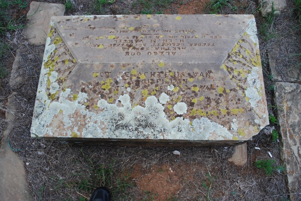 GILLFINNAN Eliza :: VAN ZYL Aletta Sophia 1886-1888