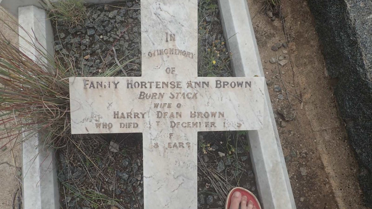 BROWN Fanny Hortense Ann nee STACK -1935