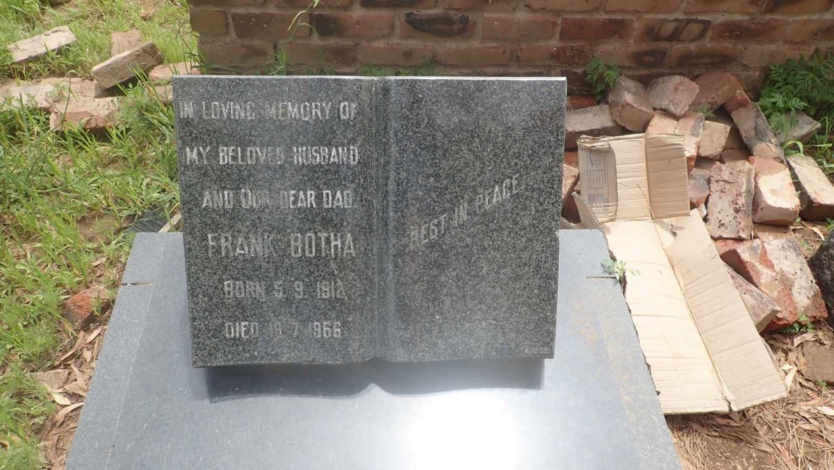 BOTHA Frank 1912-1966