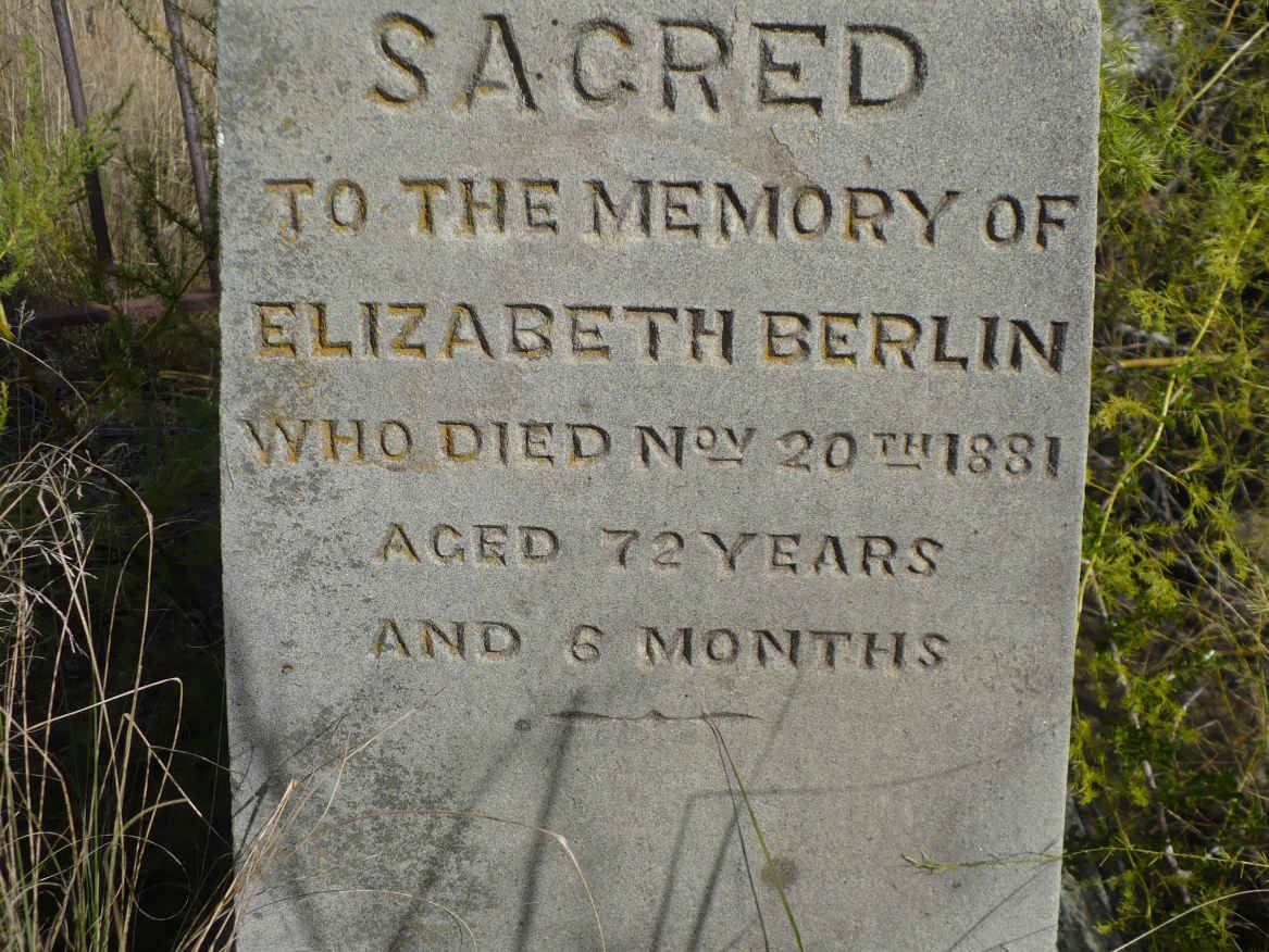 BERLIN Elizabeth -1881