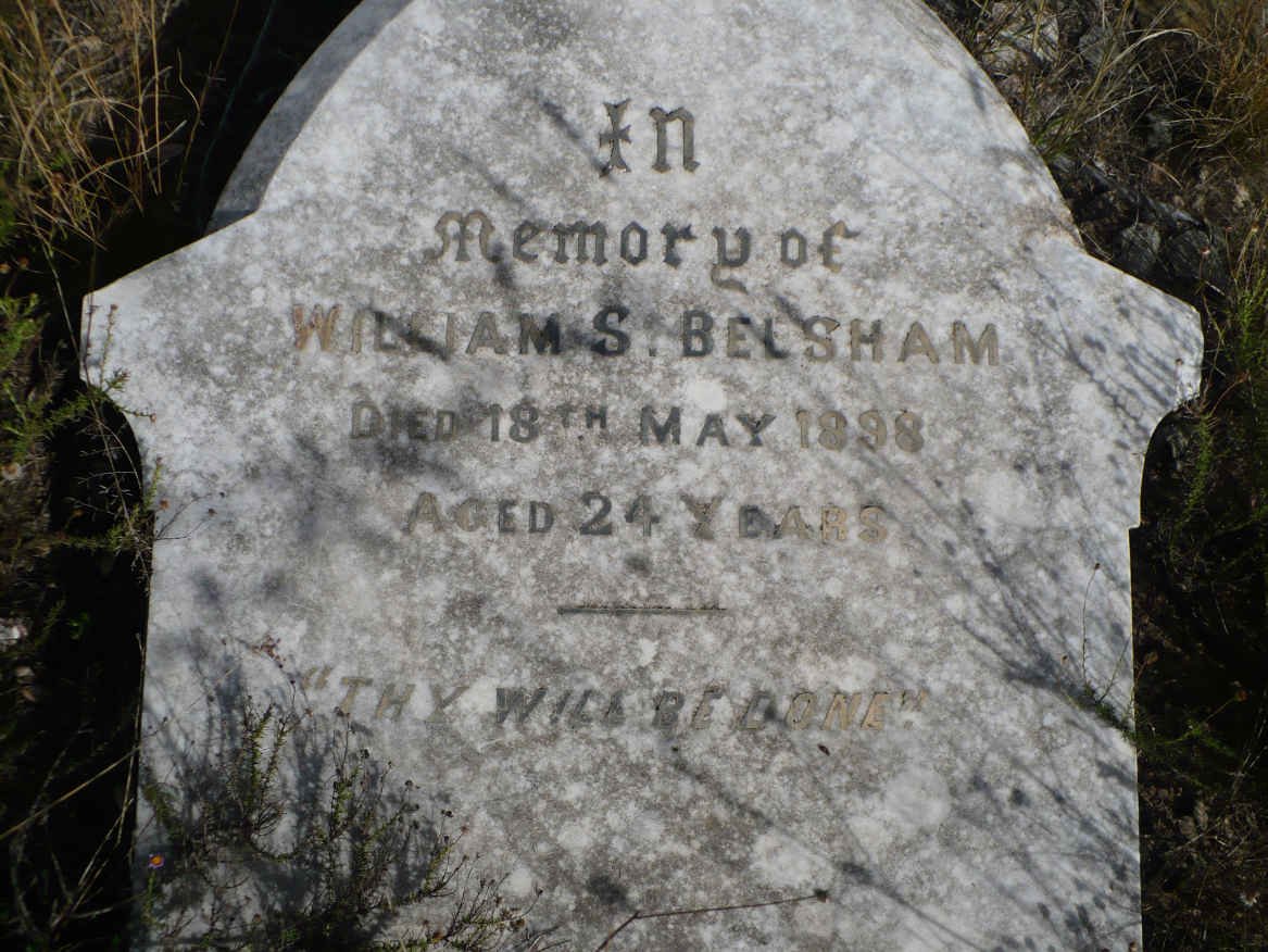 BELSHAM William S. -1898