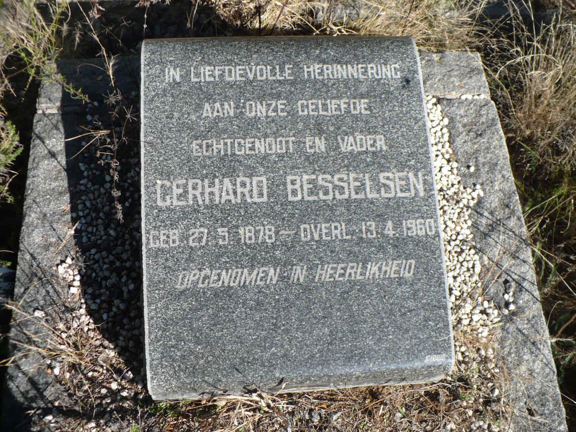 BESSELSEN Gerhard 1878-1960
