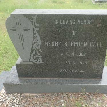 CELL Henry Stephen 1906-1979