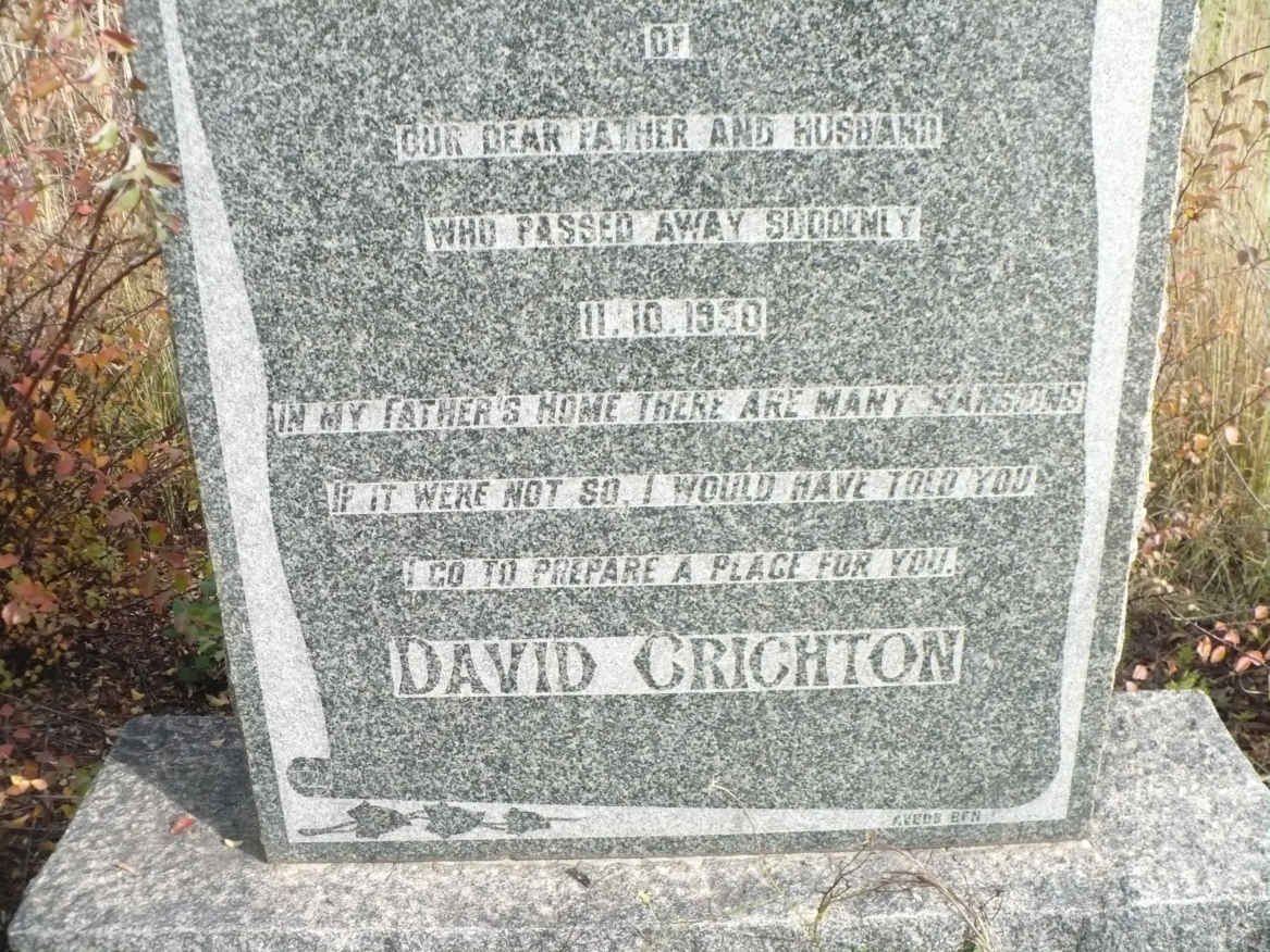 CRICHTON David -1950