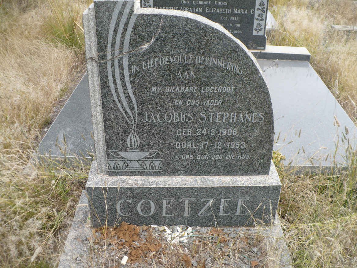 COETZEE Jacobus Stephanes 1906-1953