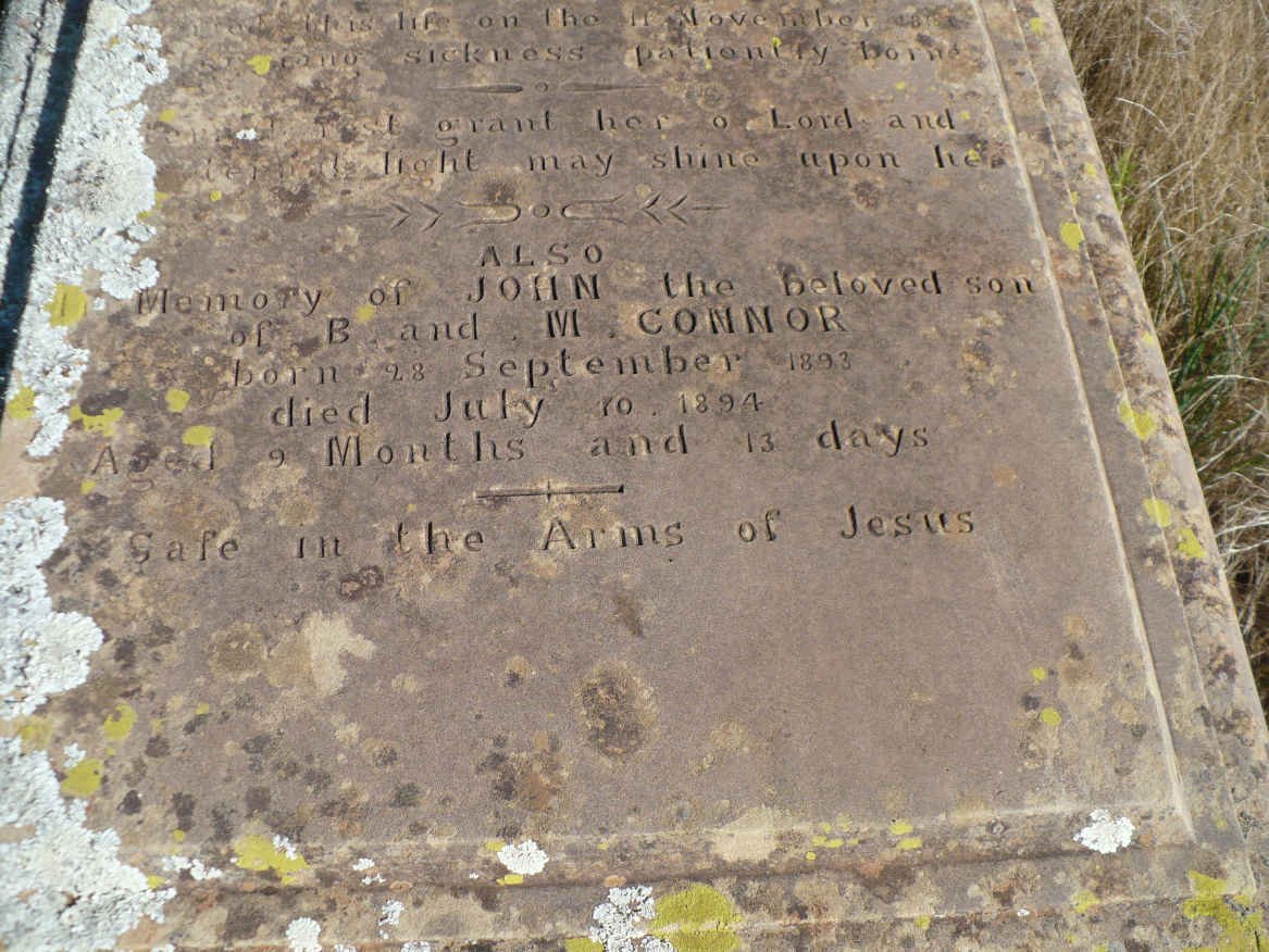 CONNOR John 1893-1894