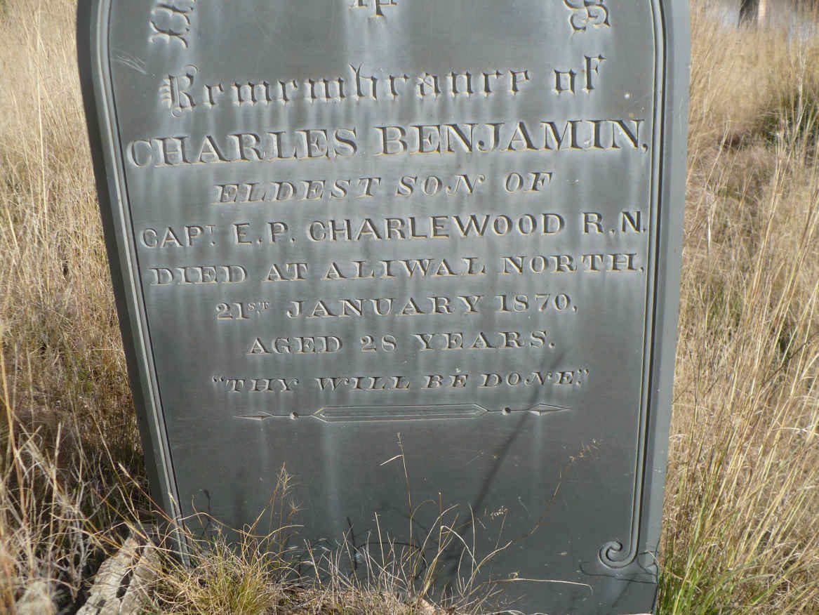 CHARLEWOOD Charles Benjamin -1870