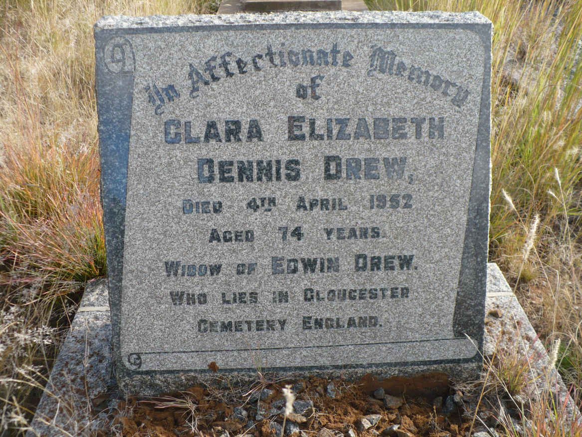 DREW Clara Elizabeth Dennis -1952