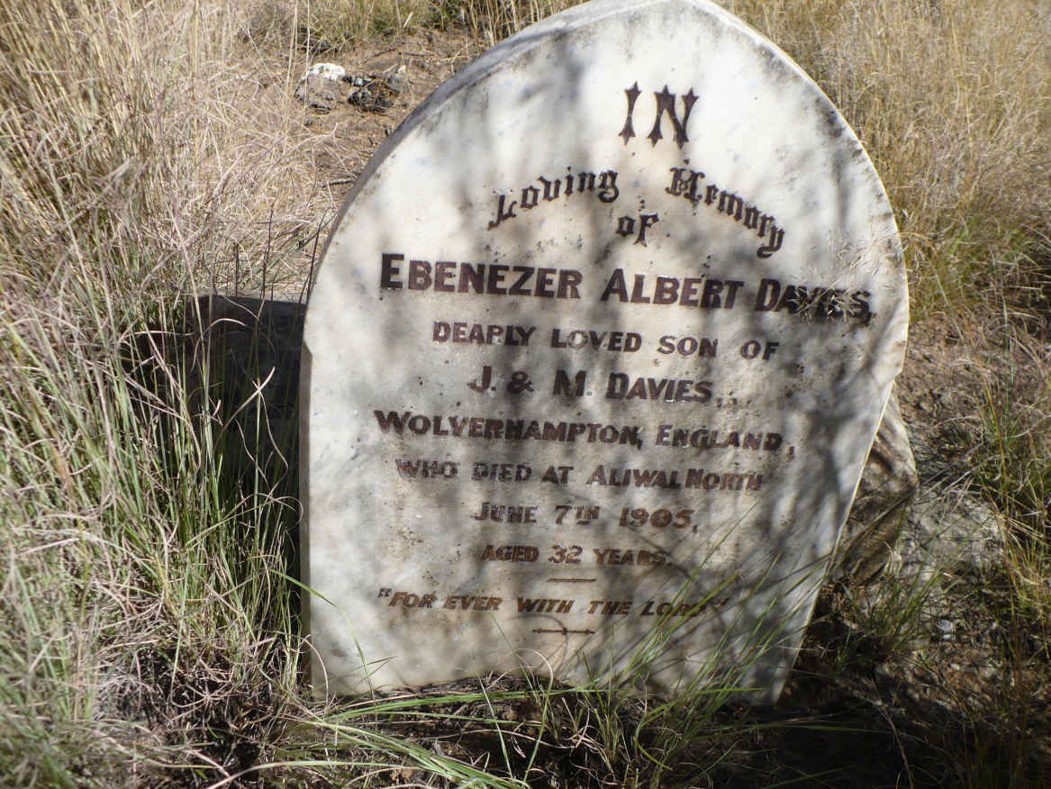 DAVIES Ebenezer Albert -1905