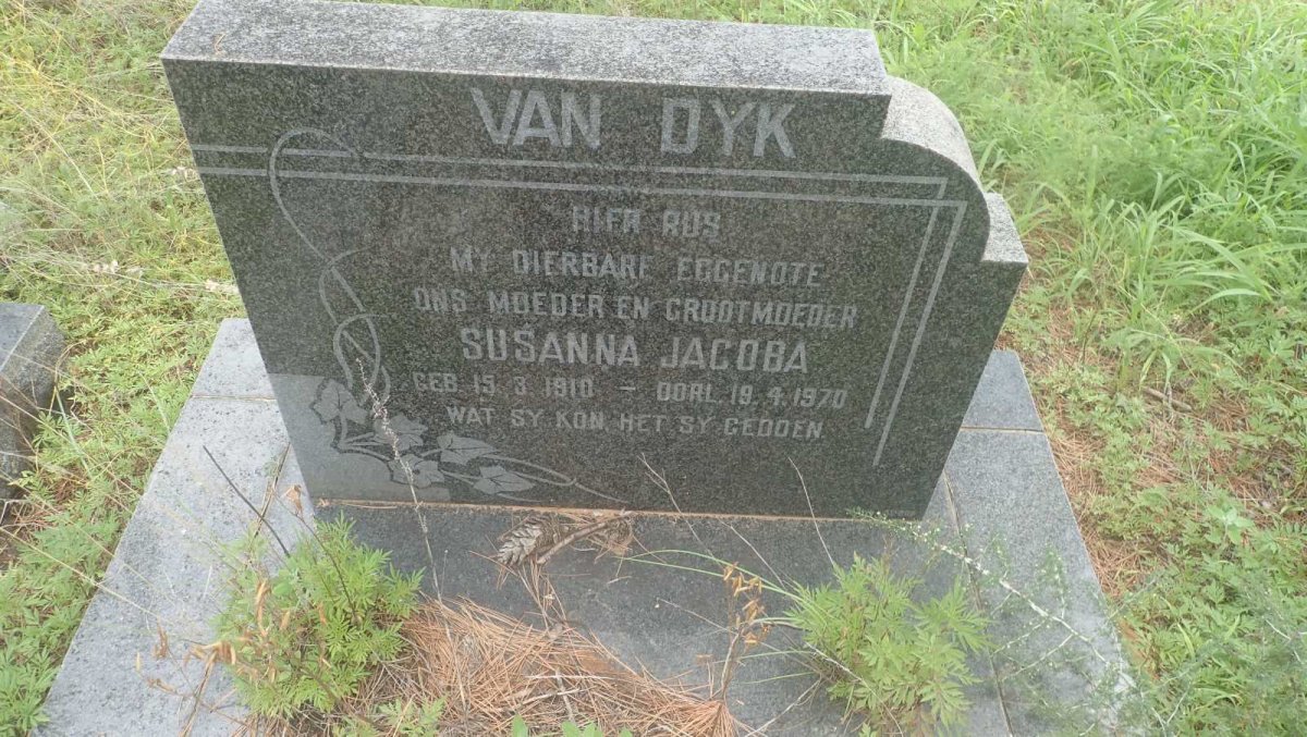 DYK Susanna Jacoba, van 1910-1970