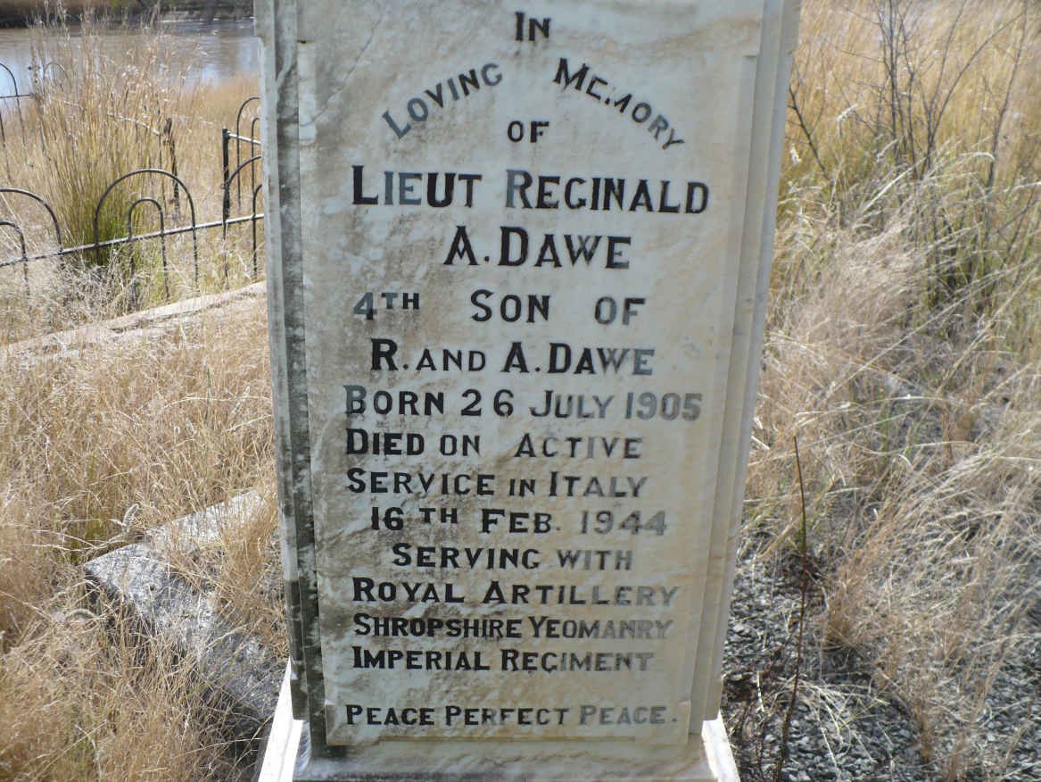 DAWE Reginald A. 1905-1944