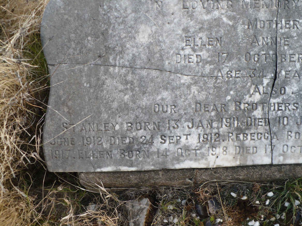 DAVIDS Stanley 1911-1912 :: DAVIDS Victor 1912-1912 :: DAVIDS Rebecca 1917-1917 :: DAVIDS Ellen 198-1918