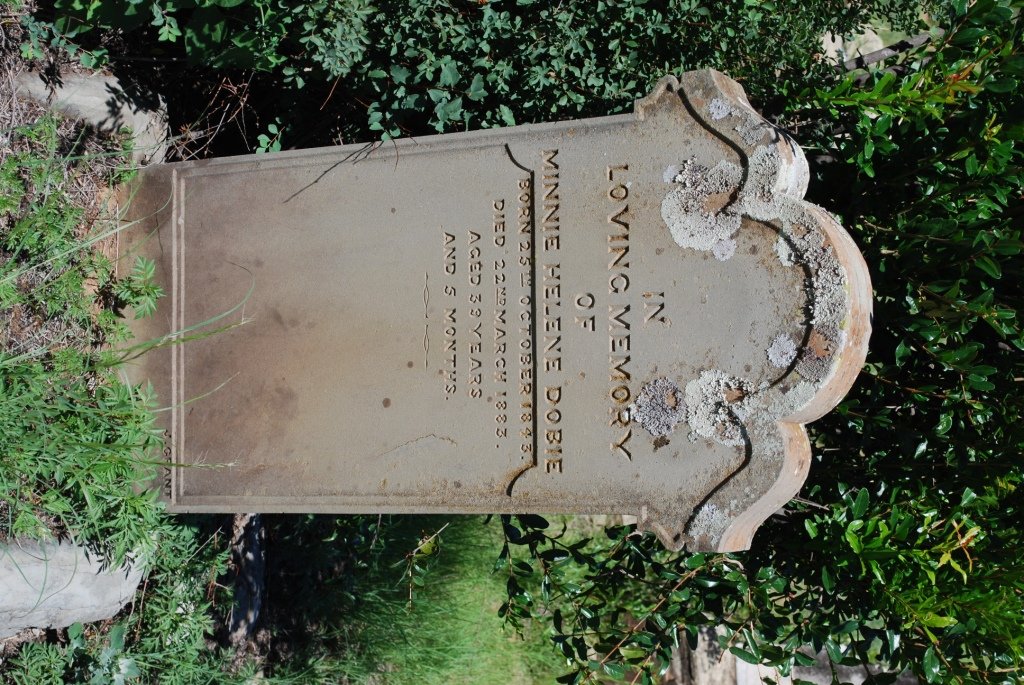 DOBIE Minnie Helene 1843-1883