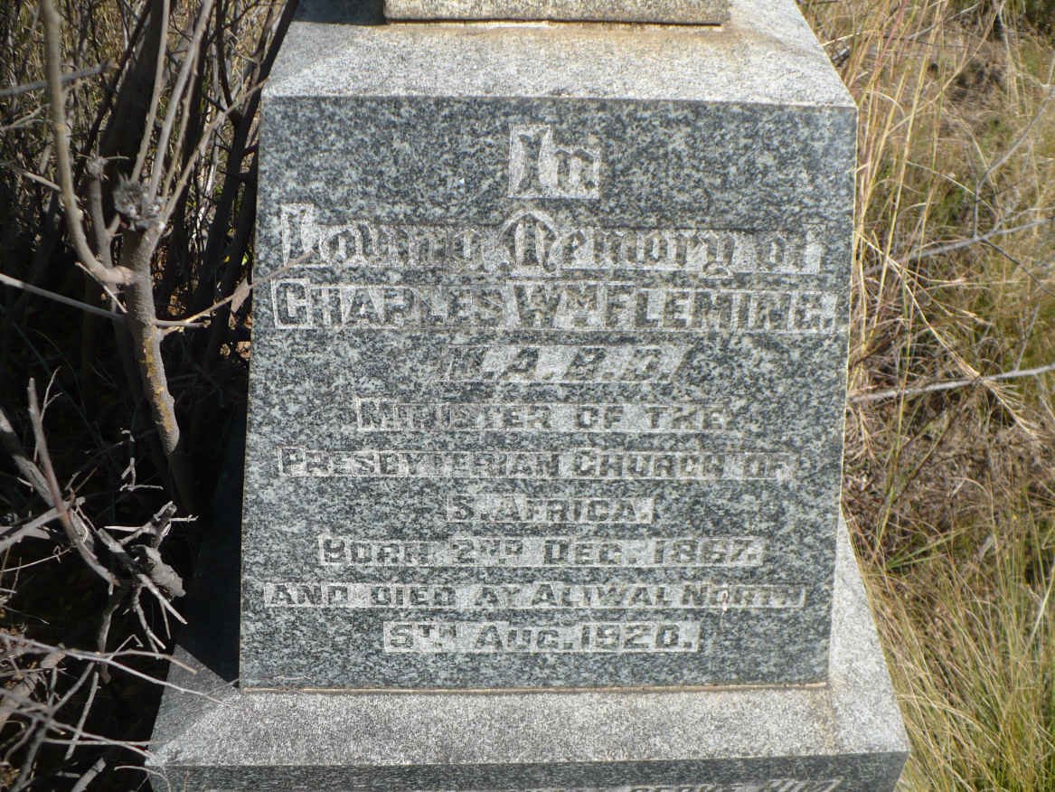 FLEMING Charles Wm. 1867-1920