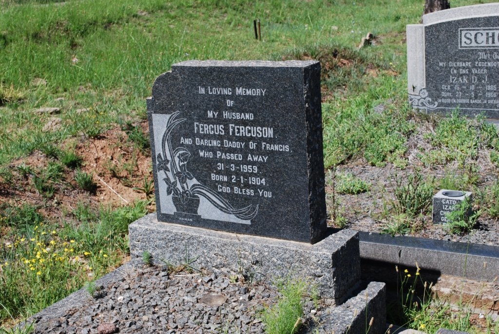 FERGUSON Fergus 1959-2004