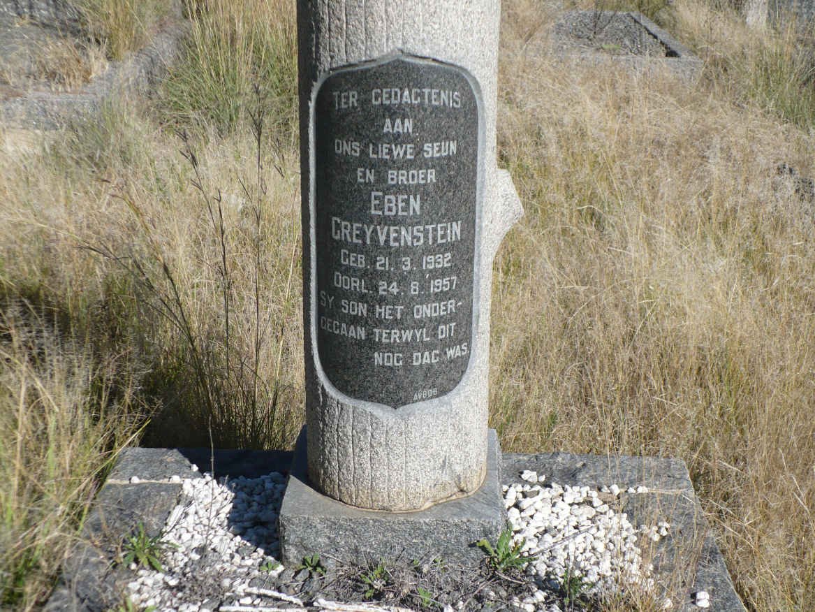 GREYVENSTEIN Eben 1932-1957