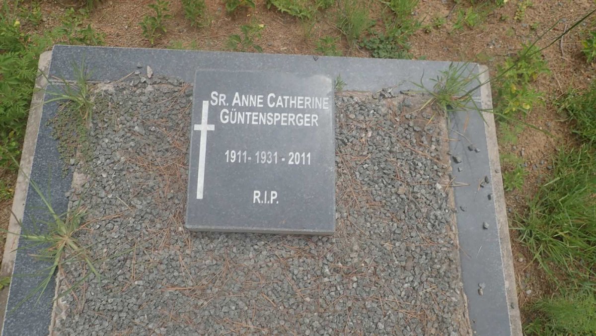 GÜNTENSPERGER Anne Catherine 1911-2011