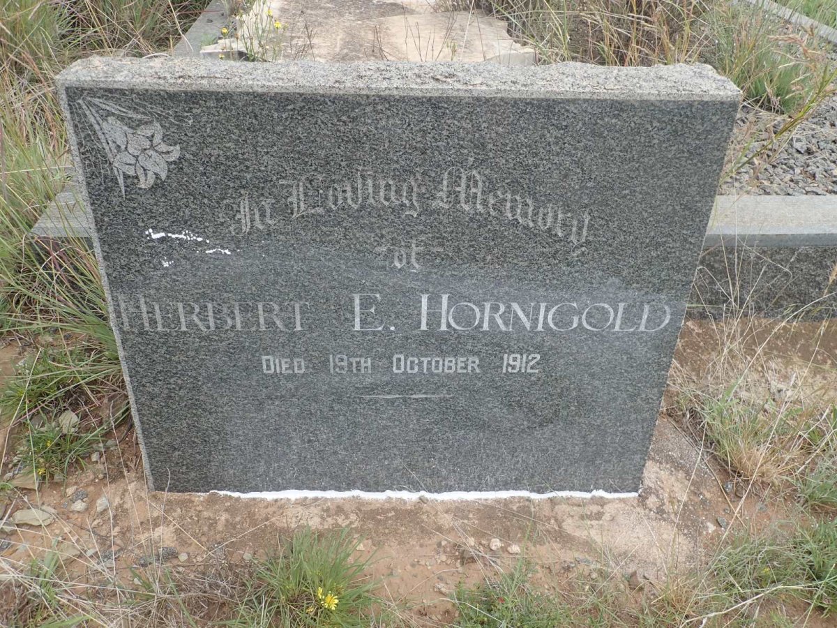 HORNIGOLD Herbert E. -1912