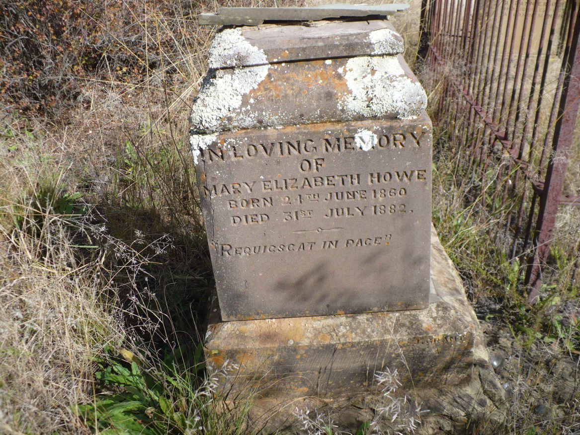 HOWE Mary Elizabeth 1860-1882
