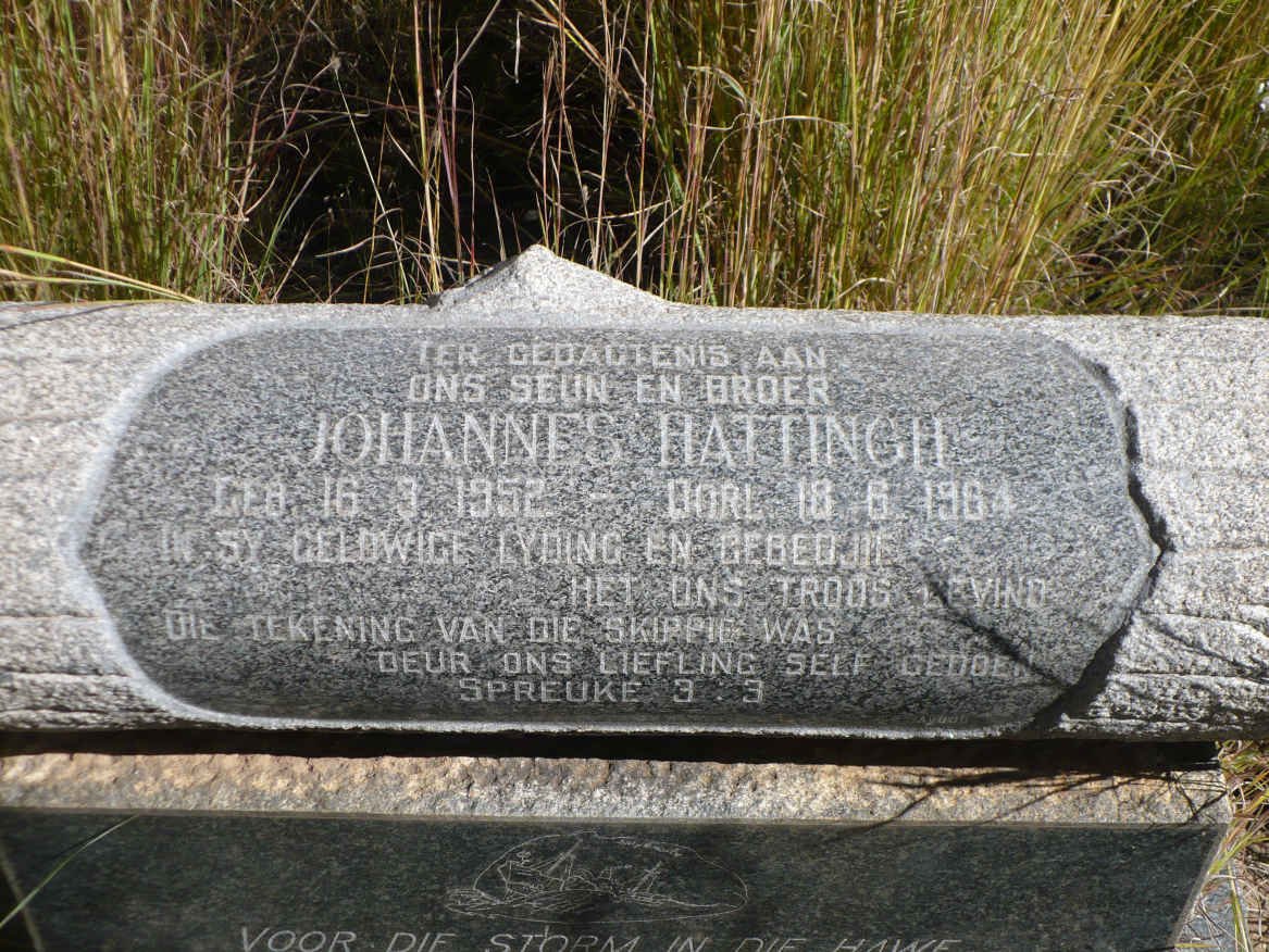 HATTINGH Johannes 1952-1964