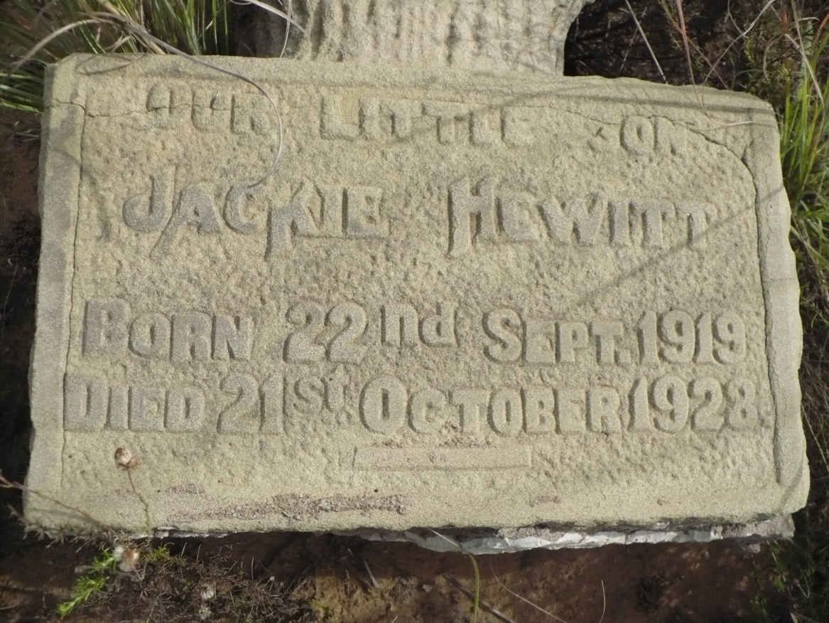 HEWITT Jackie 1919-1928