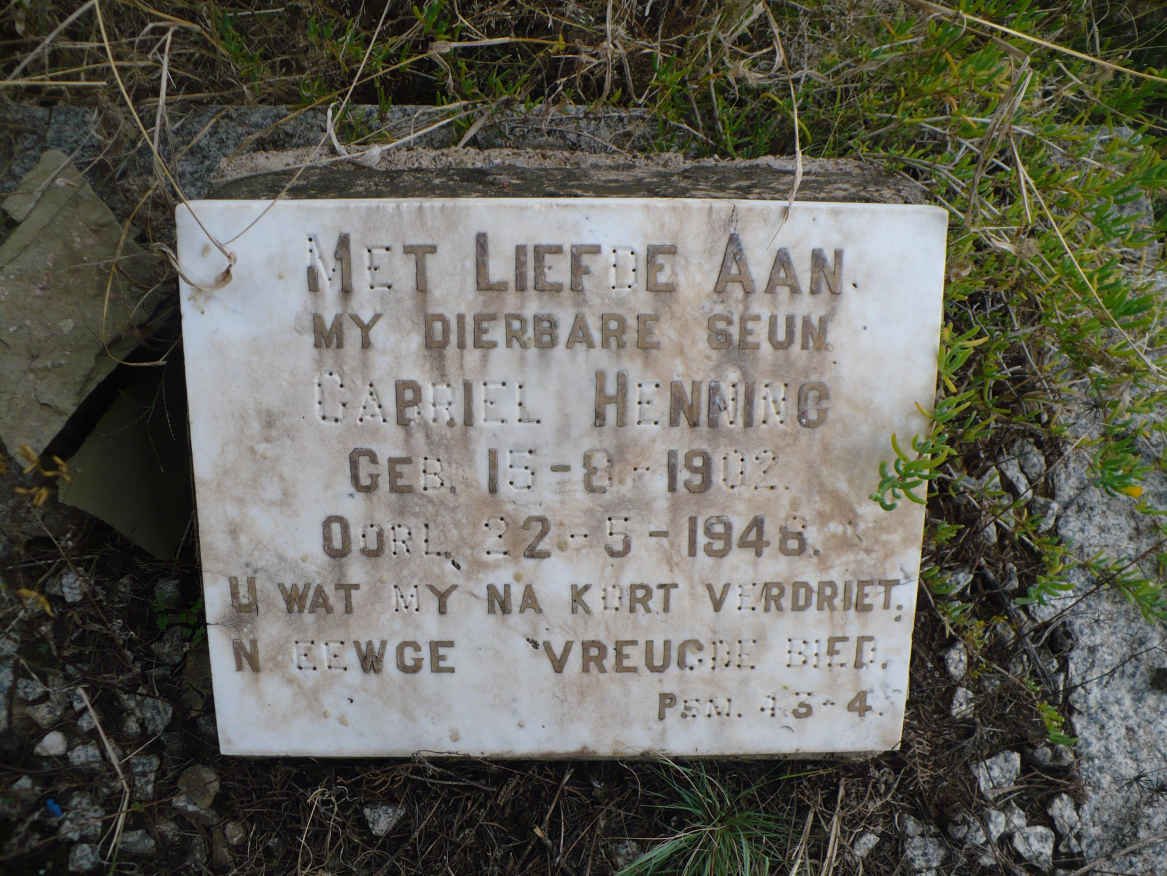 HENNING Gabriel 1902-1948