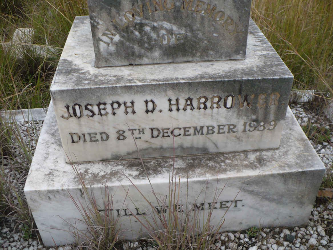 HARROWER Joseph D. -1939