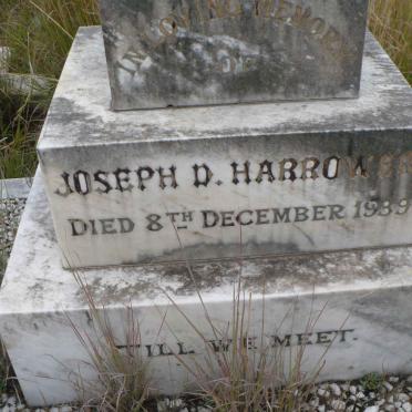 HARROWER Joseph D. -1939