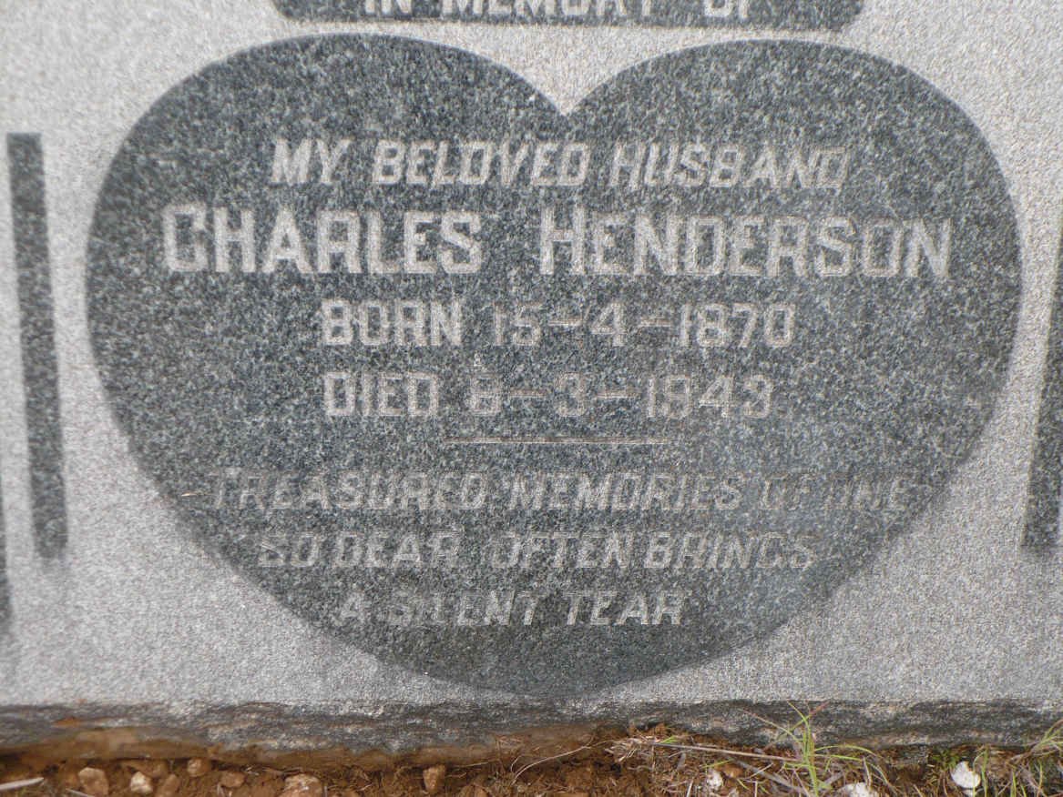 HENDERSON Charles 1870-1943