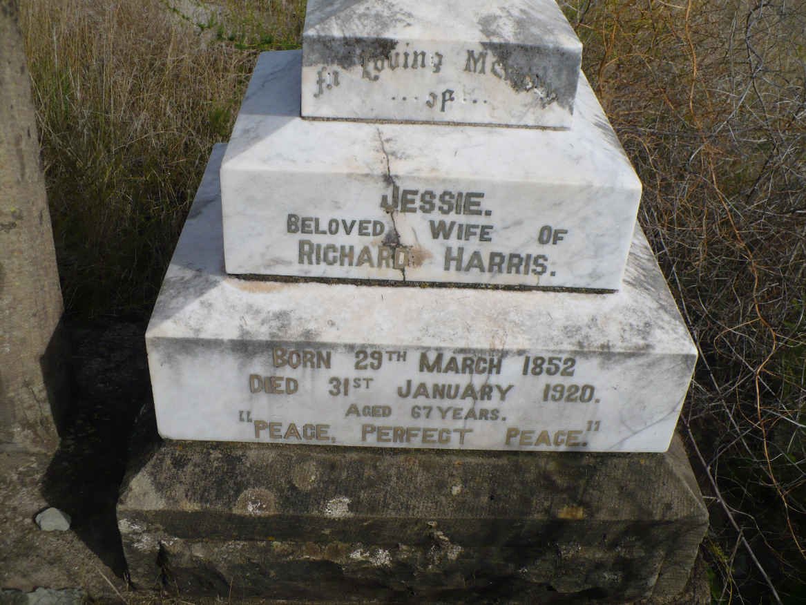 HARRIS Jessie 1852-1920