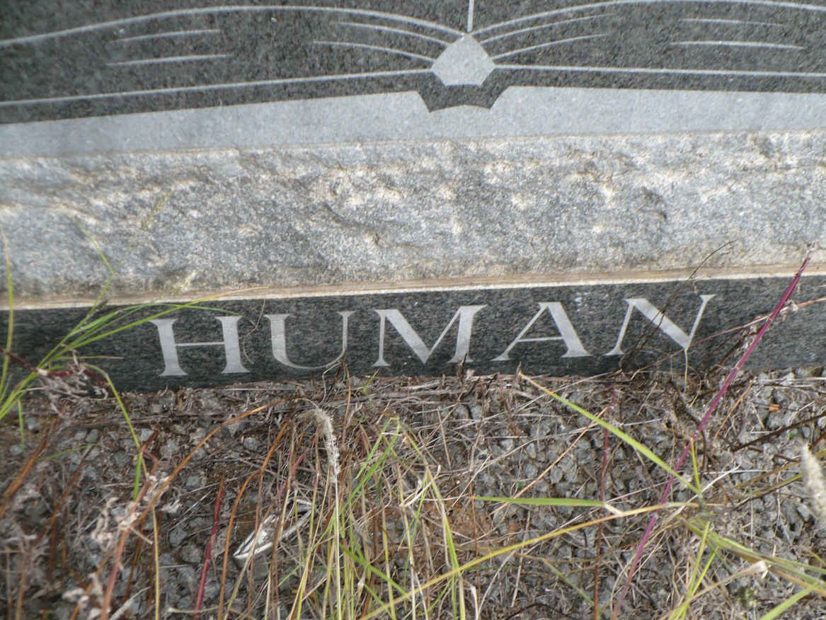HUMAN Johan Daniël Wilhelm 1885-1943 &amp; Martje Petronella Margharita GREYLING 1884-1958-1