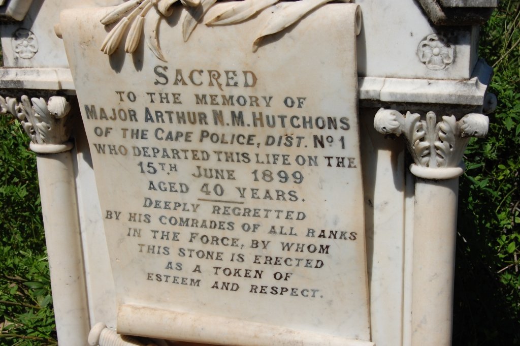 HUTCHONS Arthur N.M. -1899
