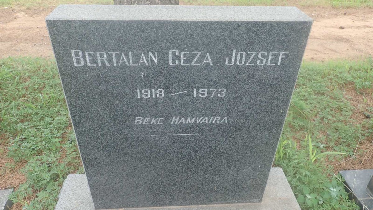 JOZSEF Bertalan Géza 1918-1973
